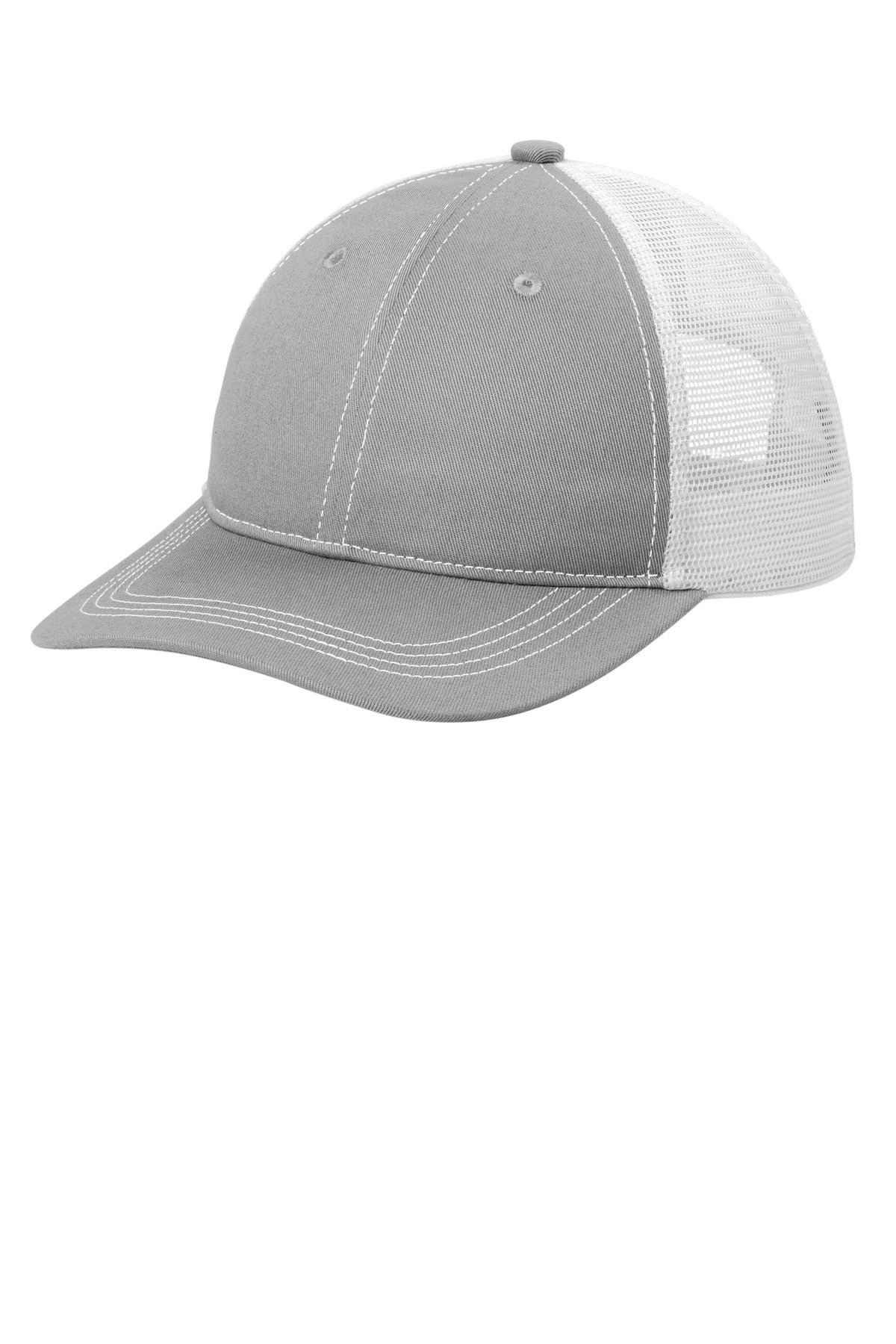 Port Authority Unstructured Snapback Trucker Cap
