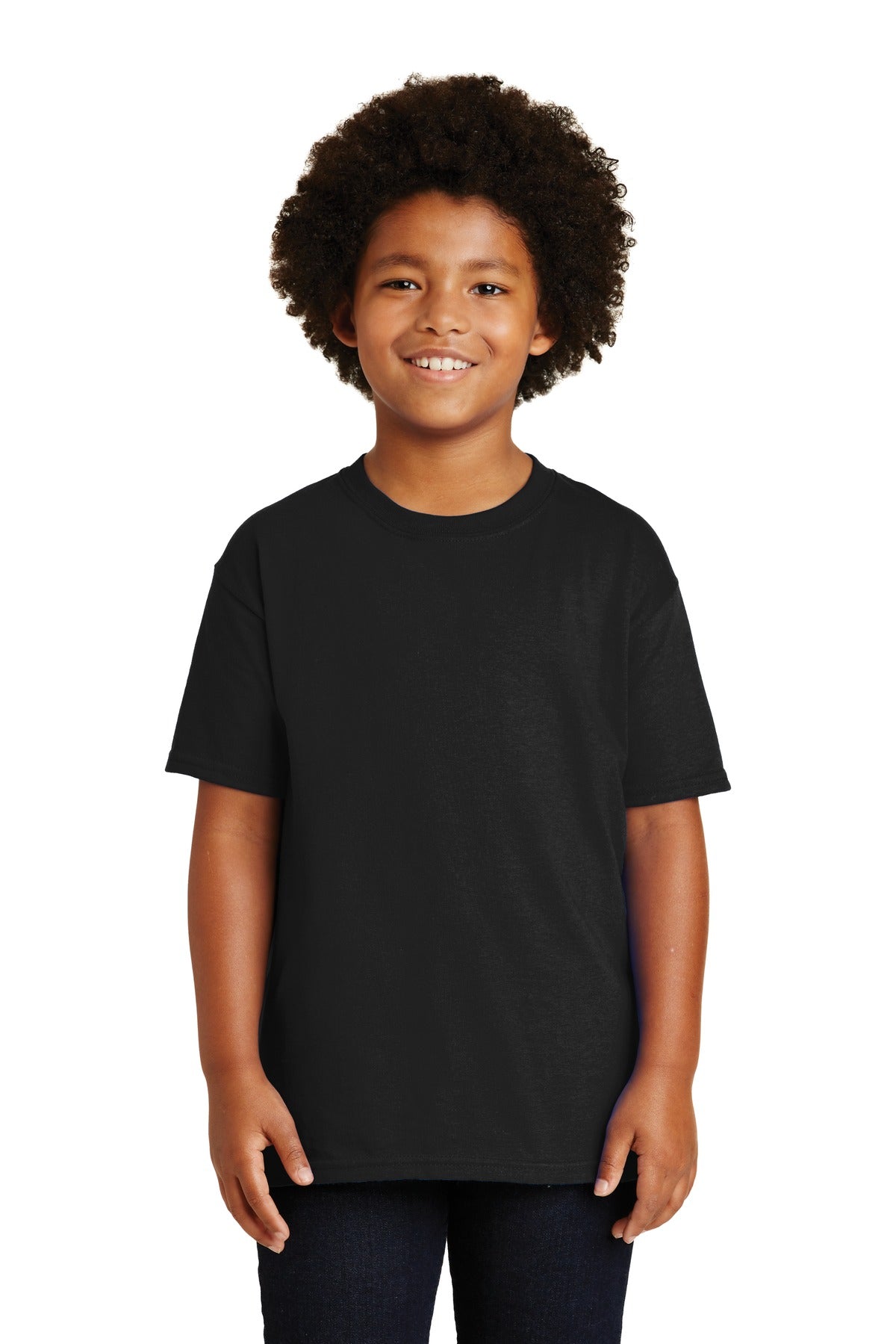 Gildan Youth 100% US Cotton T-Shirt. 2000B 1 of 2 Gildan