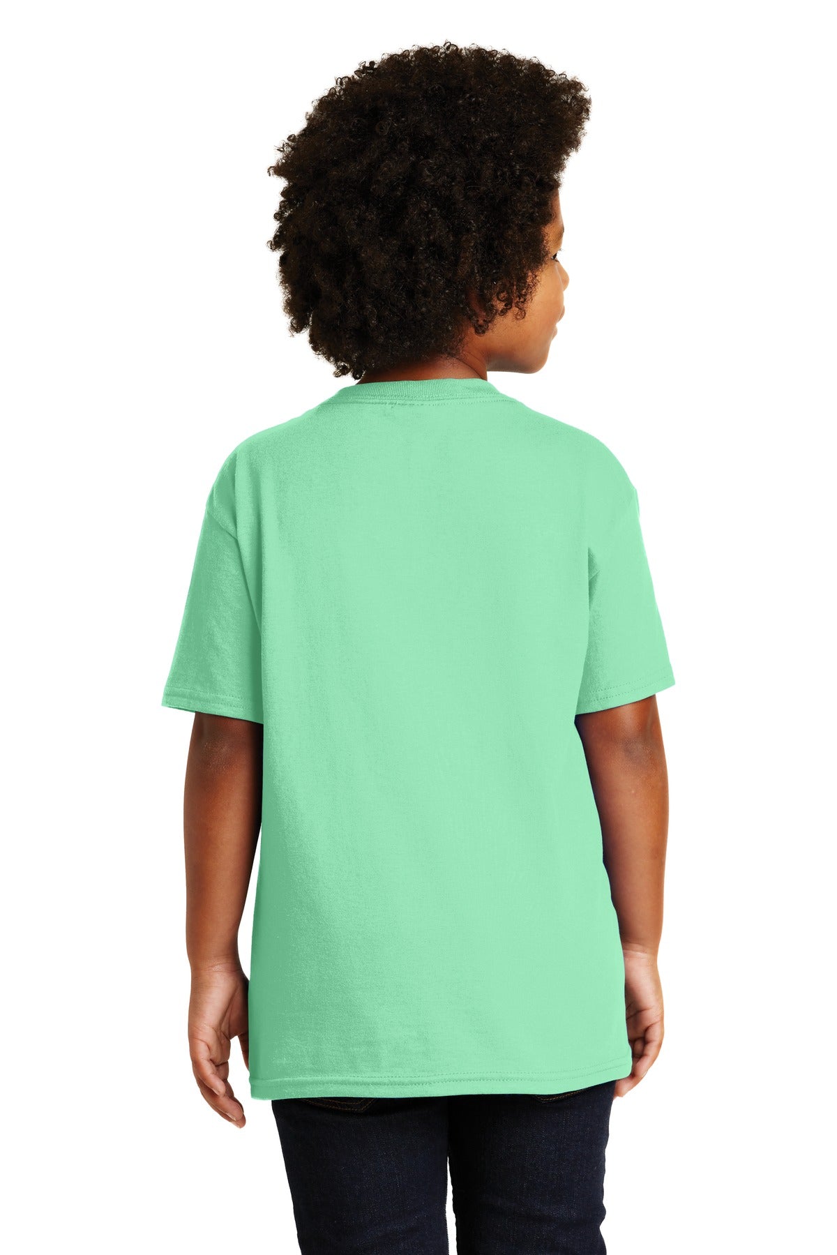 Gildan Youth 100% US Cotton T-Shirt. 2000B 1 of 2 Gildan