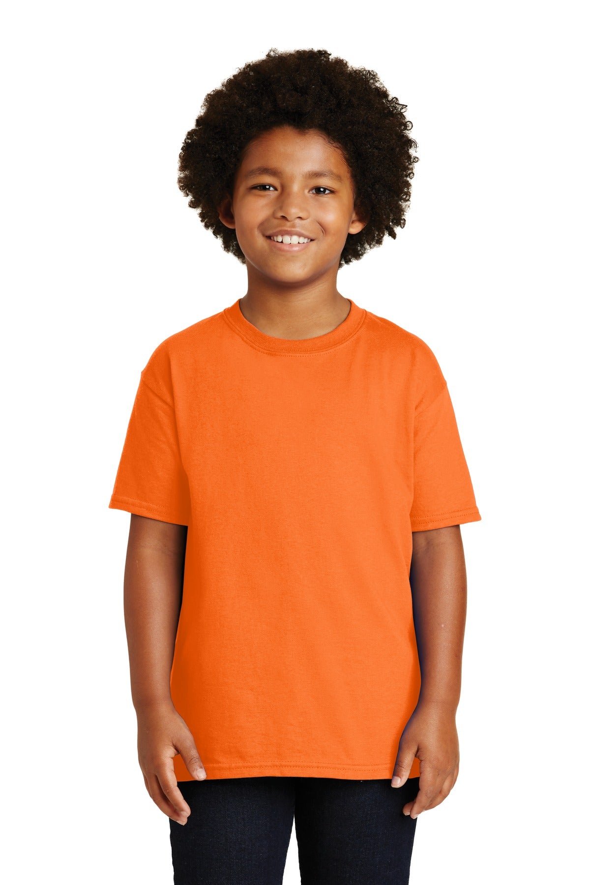 Gildan Youth 100% US Cotton T-Shirt. 2000B 1 of 2 Gildan
