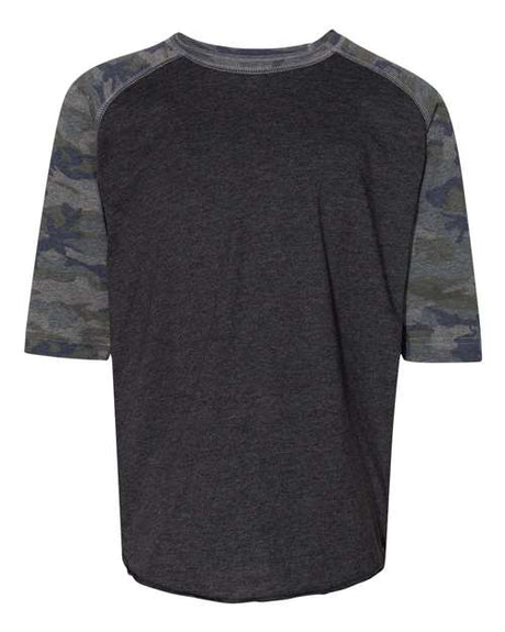 LAT Youth Baseball Fine Jersey Three-Quarter Sleeve Tee LAT