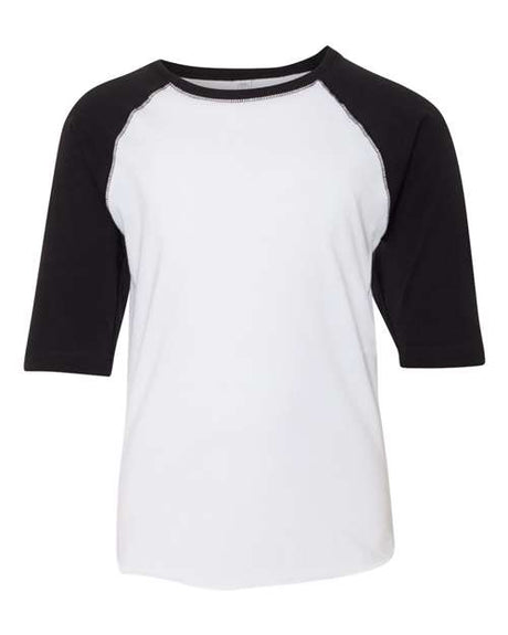 LAT Youth Baseball Fine Jersey Three-Quarter Sleeve Tee LAT