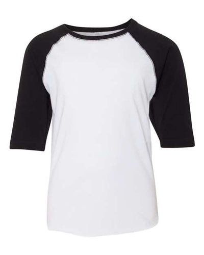 LAT Youth Baseball Fine Jersey Three-Quarter Sleeve Tee