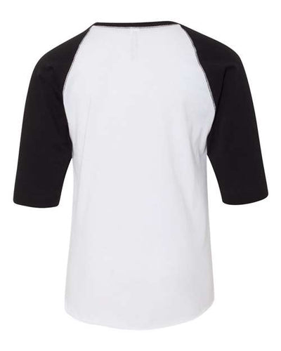 LAT Youth Baseball Fine Jersey Three-Quarter Sleeve Tee