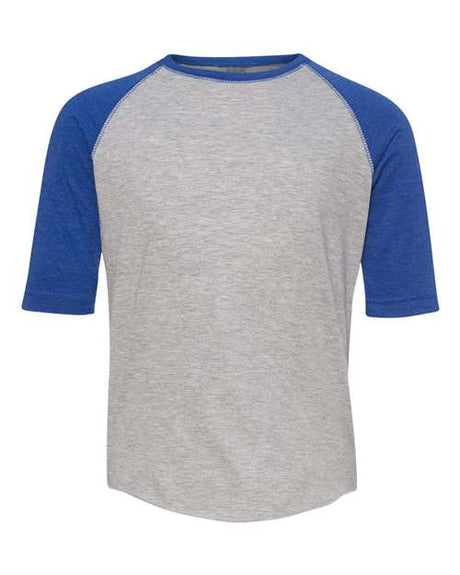 LAT Youth Baseball Fine Jersey Three-Quarter Sleeve Tee LAT