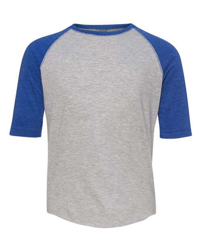 LAT Youth Baseball Fine Jersey Three-Quarter Sleeve Tee