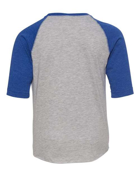 LAT Youth Baseball Fine Jersey Three-Quarter Sleeve Tee LAT