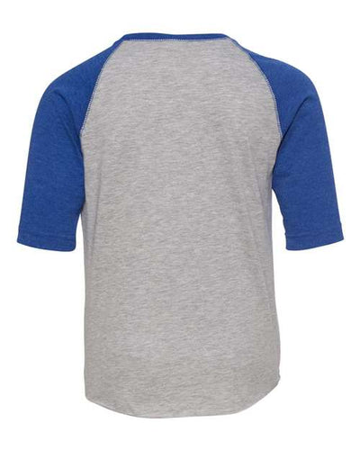 LAT Youth Baseball Fine Jersey Three-Quarter Sleeve Tee
