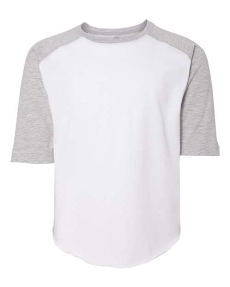 LAT Youth Baseball Fine Jersey Three-Quarter Sleeve Tee LAT