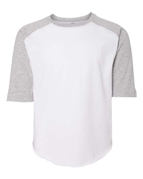 LAT Youth Baseball Fine Jersey Three-Quarter Sleeve Tee