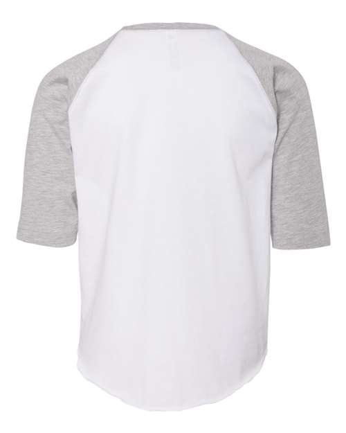 LAT Youth Baseball Fine Jersey Three-Quarter Sleeve Tee