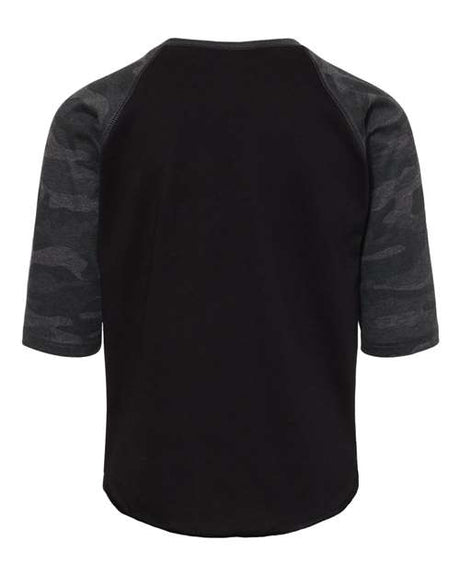 LAT Youth Baseball Fine Jersey Three-Quarter Sleeve Tee LAT