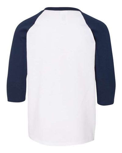 Gildan  Heavy Cotton  Youth 3/4-Sleeve Raglan T-Shirt. 5700B