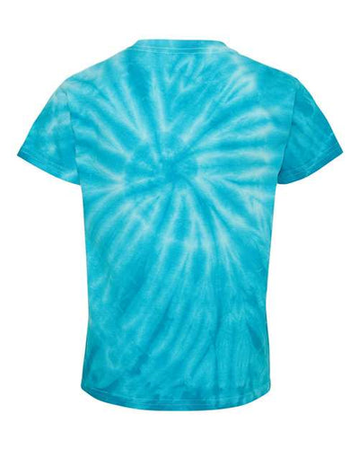 Dyenomite Youth Cyclone Vat-Dyed Pinwheel Short Sleeve T-Shirt