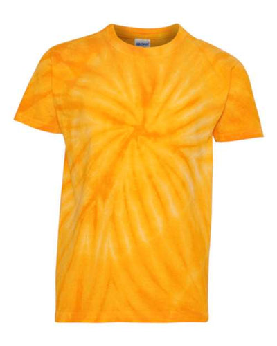 Dyenomite Youth Cyclone Vat-Dyed Pinwheel Short Sleeve T-Shirt