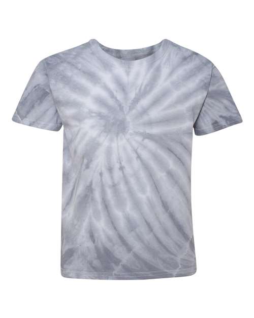 Dyenomite Youth Cyclone Vat-Dyed Pinwheel Short Sleeve T-Shirt Dyenomite