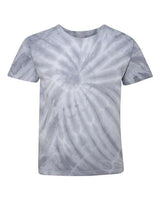 Dyenomite Youth Cyclone Vat-Dyed Pinwheel Short Sleeve T-Shirt Dyenomite