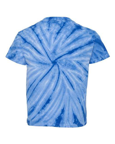 Dyenomite Youth Cyclone Vat-Dyed Pinwheel Short Sleeve T-Shirt