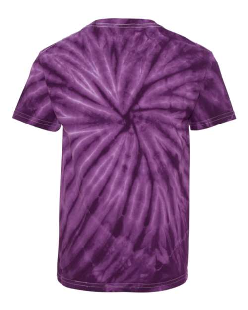 Dyenomite Youth Cyclone Vat-Dyed Pinwheel Short Sleeve T-Shirt