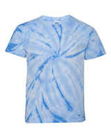 Dyenomite Youth Cyclone Vat-Dyed Pinwheel Short Sleeve T-Shirt Dyenomite