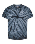 Dyenomite Youth Cyclone Vat-Dyed Pinwheel Short Sleeve T-Shirt Dyenomite