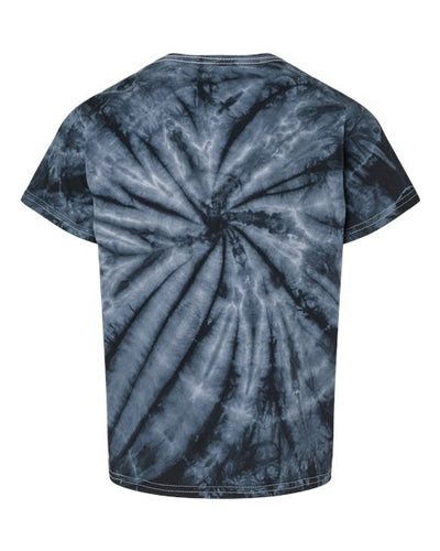 Dyenomite Youth Cyclone Vat-Dyed Pinwheel Short Sleeve T-Shirt