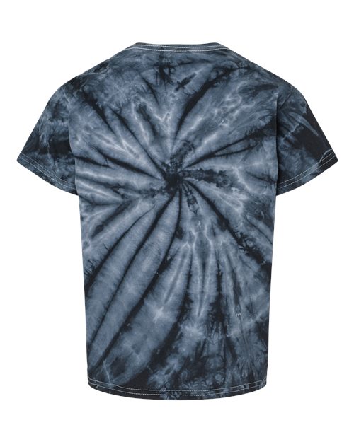 Dyenomite Youth Cyclone Vat-Dyed Pinwheel Short Sleeve T-Shirt