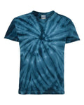 Dyenomite Youth Cyclone Vat-Dyed Pinwheel Short Sleeve T-Shirt Dyenomite