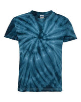 Dyenomite Youth Cyclone Vat-Dyed Pinwheel Short Sleeve T-Shirt Dyenomite