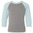 Next Level Youth CVC Three-Quarter Sleeve Raglan T-Shirt Next Level Apparel