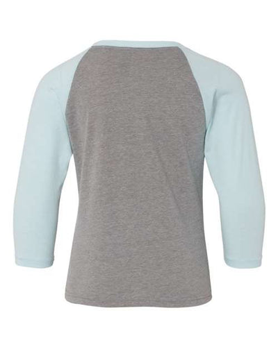 Next Level Youth CVC Three-Quarter Sleeve Raglan T-Shirt