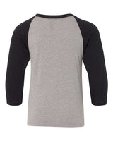 Next Level Youth CVC Three-Quarter Sleeve Raglan T-Shirt Next Level Apparel