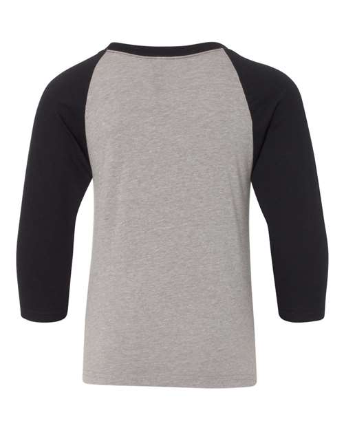 Next Level Youth CVC Three-Quarter Sleeve Raglan T-Shirt