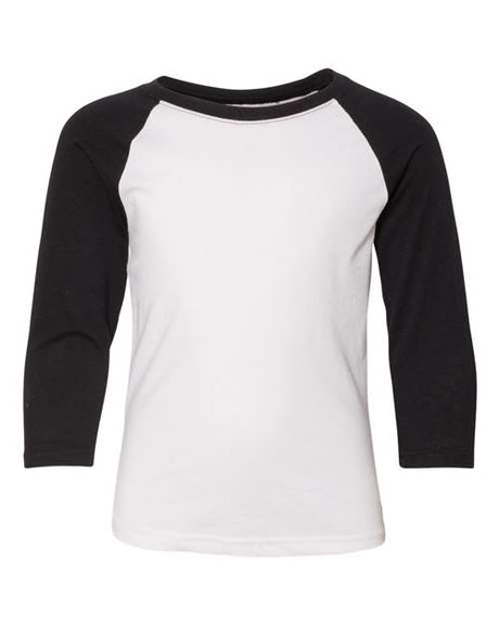 Next Level Youth CVC Three-Quarter Sleeve Raglan T-Shirt Next Level Apparel