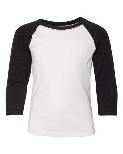 Next Level Youth CVC Three-Quarter Sleeve Raglan T-Shirt