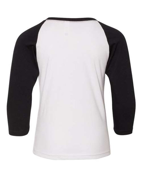 Next Level Youth CVC Three-Quarter Sleeve Raglan T-Shirt Next Level Apparel