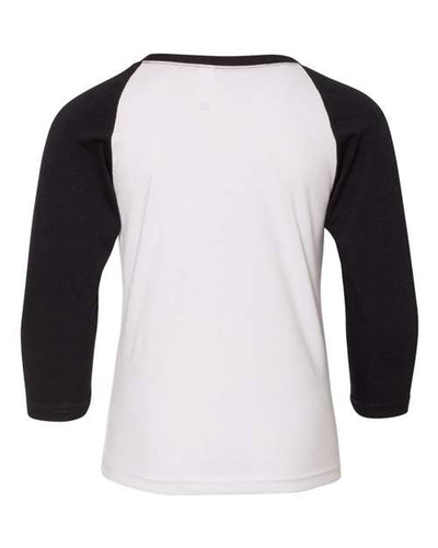 Next Level Youth CVC Three-Quarter Sleeve Raglan T-Shirt