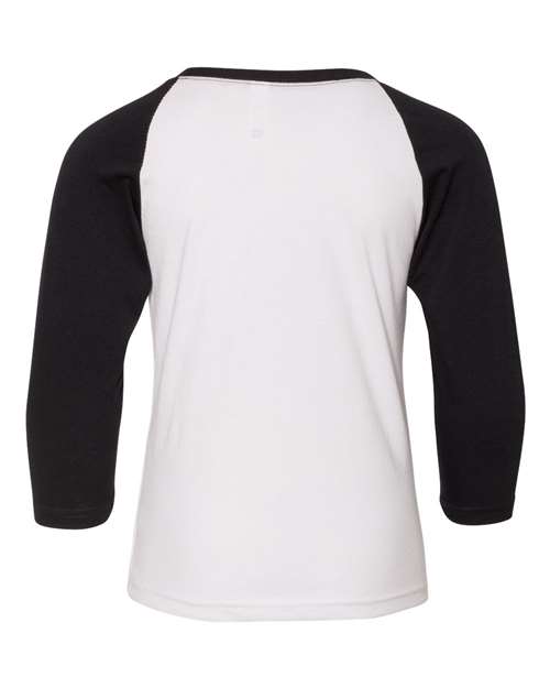 Next Level Youth CVC Three-Quarter Sleeve Raglan T-Shirt