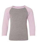 Next Level Youth CVC Three-Quarter Sleeve Raglan T-Shirt Next Level Apparel