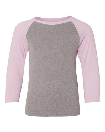 Next Level Youth CVC Three-Quarter Sleeve Raglan T-Shirt