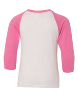 Next Level Youth CVC Three-Quarter Sleeve Raglan T-Shirt Next Level Apparel