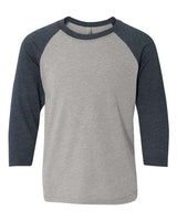 Next Level Youth CVC Three-Quarter Sleeve Raglan T-Shirt Next Level Apparel