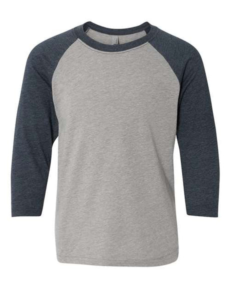Next Level Youth CVC Three-Quarter Sleeve Raglan T-Shirt Next Level Apparel