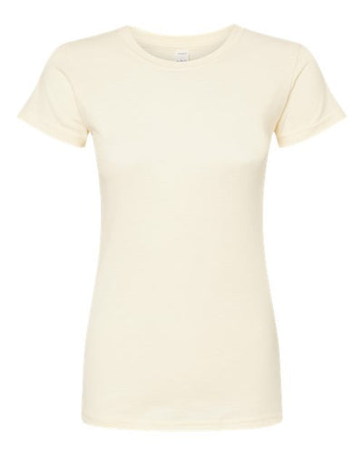 Tultex Women's Slim Fit Fine Jersey T-Shirt 3 of 3