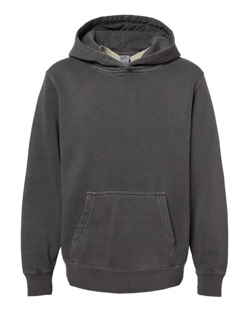 Independent Trading Co. Youth Midweight Pigment-Dyed Hooded Sweatshirt Independent Trading Co.