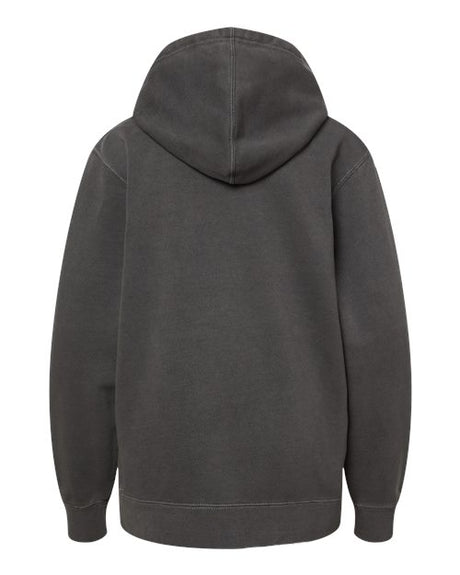 Independent Trading Co. Youth Midweight Pigment-Dyed Hooded Sweatshirt Independent Trading Co.