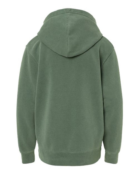 Independent Trading Co. Youth Midweight Pigment-Dyed Hooded Sweatshirt Independent Trading Co.