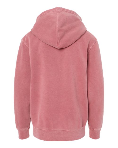 Independent Trading Co. Youth Midweight Pigment-Dyed Hooded Sweatshirt Independent Trading Co.