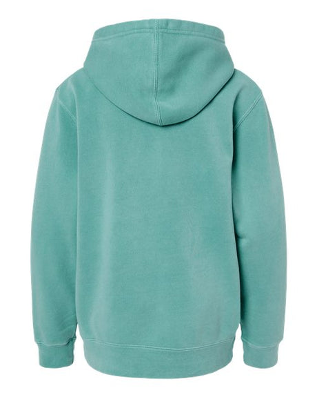 Independent Trading Co. Youth Midweight Pigment-Dyed Hooded Sweatshirt Independent Trading Co.