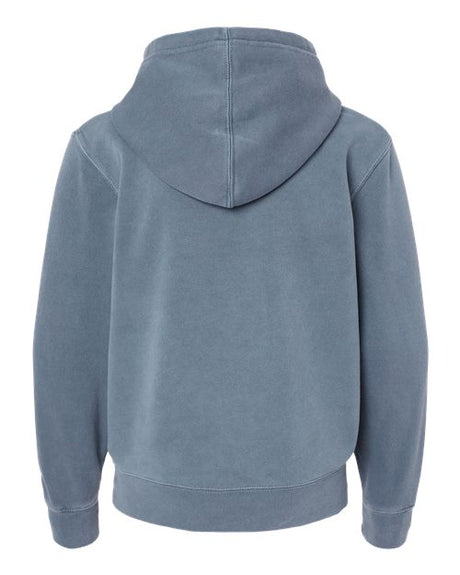 Independent Trading Co. Youth Midweight Pigment-Dyed Hooded Sweatshirt Independent Trading Co.